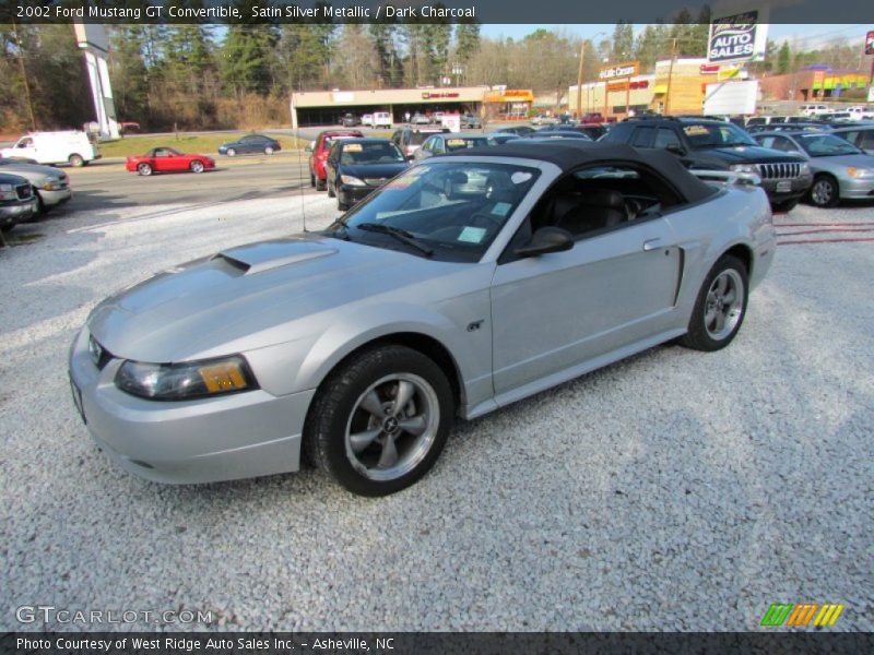 Front 3/4 View of 2002 Mustang GT Convertible