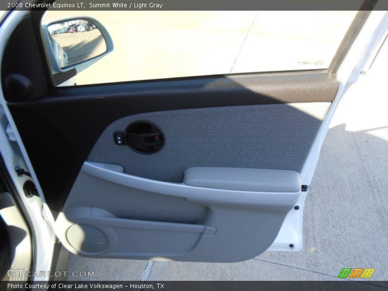 Summit White / Light Gray 2008 Chevrolet Equinox LT