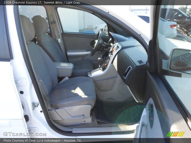 Summit White / Light Gray 2008 Chevrolet Equinox LT