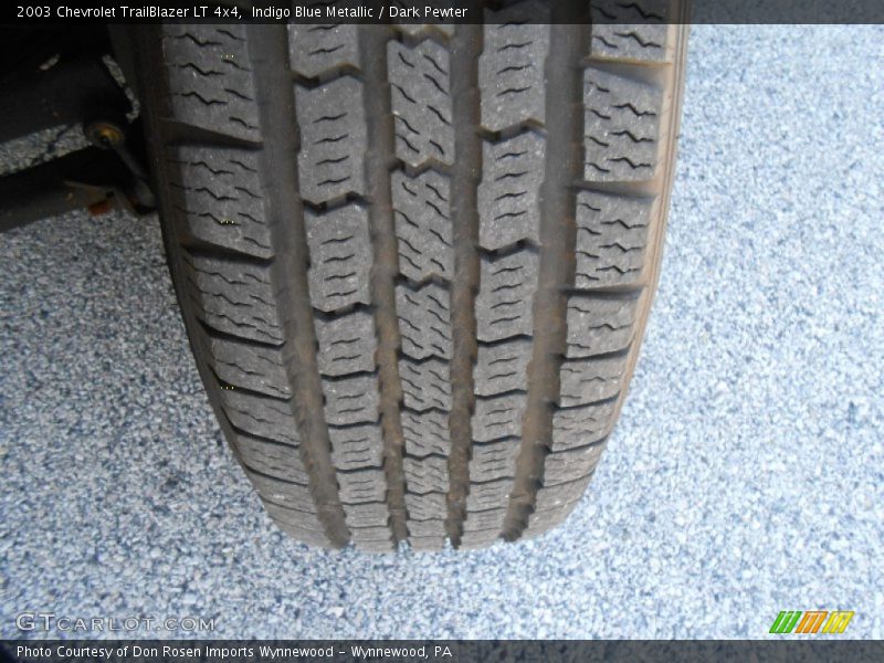Indigo Blue Metallic / Dark Pewter 2003 Chevrolet TrailBlazer LT 4x4