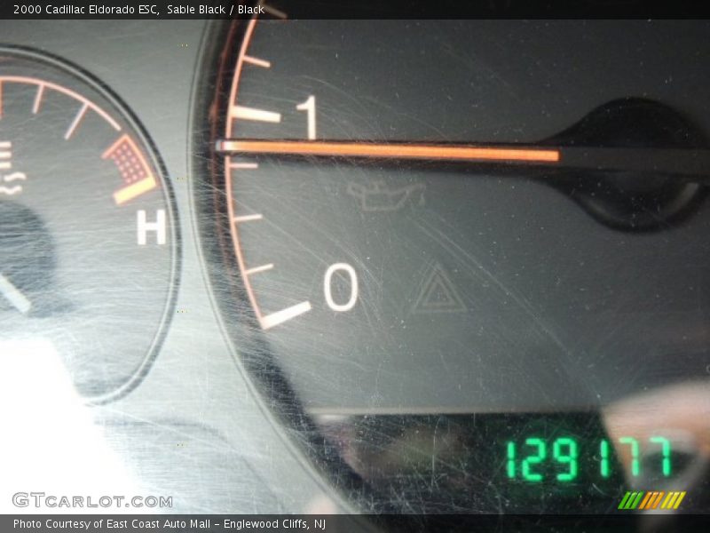 Sable Black / Black 2000 Cadillac Eldorado ESC