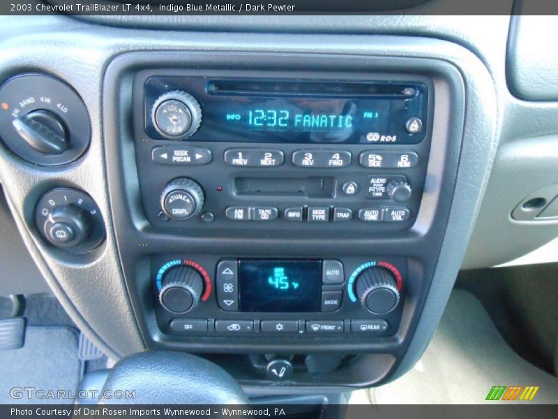 Indigo Blue Metallic / Dark Pewter 2003 Chevrolet TrailBlazer LT 4x4