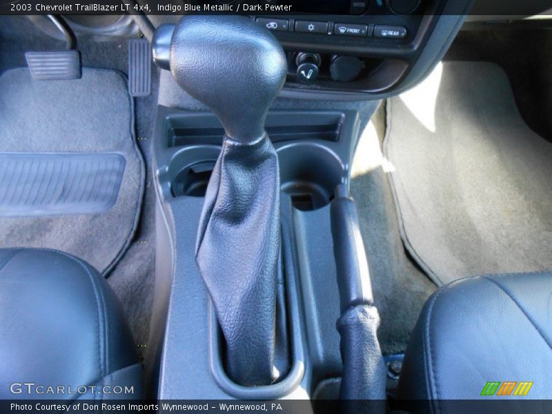 Indigo Blue Metallic / Dark Pewter 2003 Chevrolet TrailBlazer LT 4x4