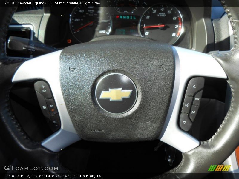Summit White / Light Gray 2008 Chevrolet Equinox LT