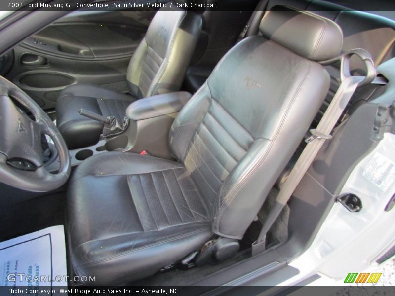 Front Seat of 2002 Mustang GT Convertible