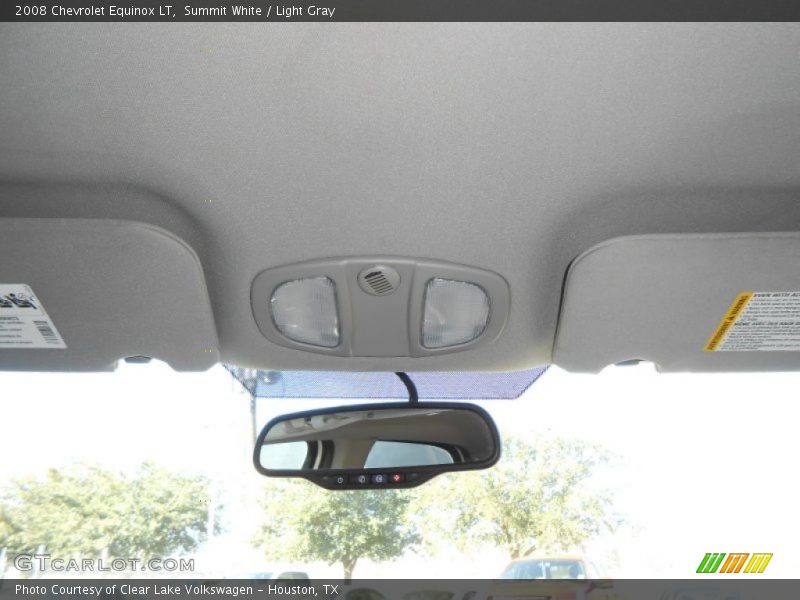 Summit White / Light Gray 2008 Chevrolet Equinox LT