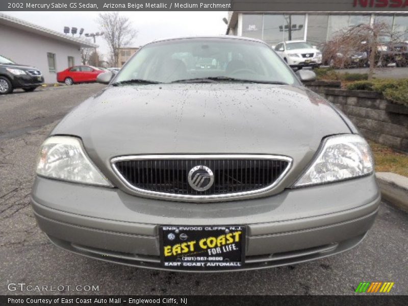 Arizona Beige Metallic / Medium Parchment 2002 Mercury Sable GS Sedan