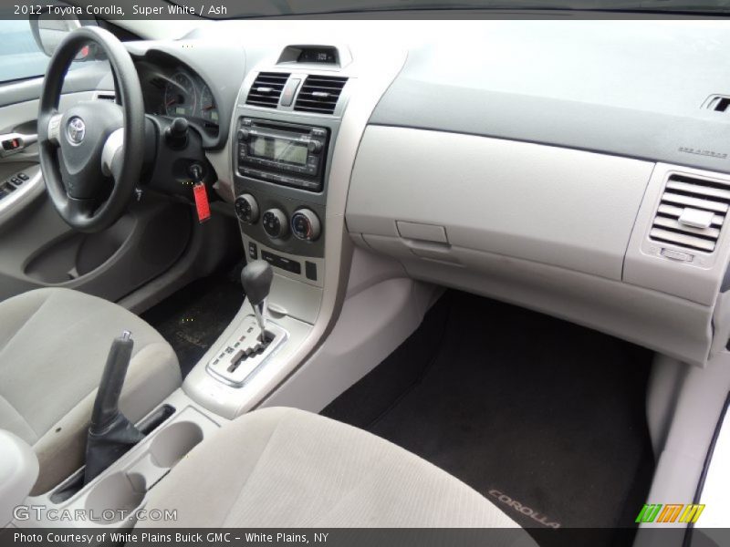  2012 Corolla  Ash Interior
