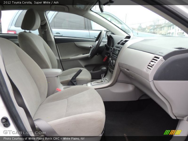 Super White / Ash 2012 Toyota Corolla