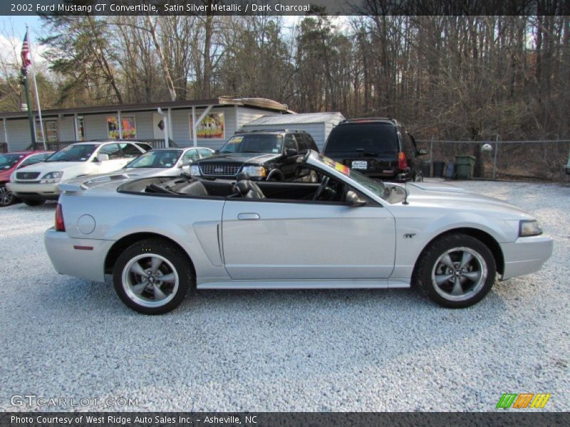  2002 Mustang GT Convertible Satin Silver Metallic