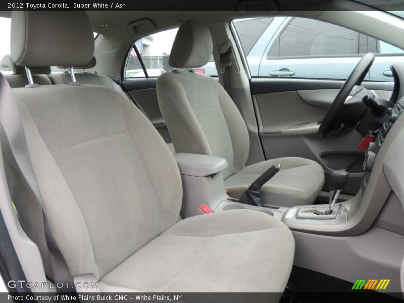 Super White / Ash 2012 Toyota Corolla