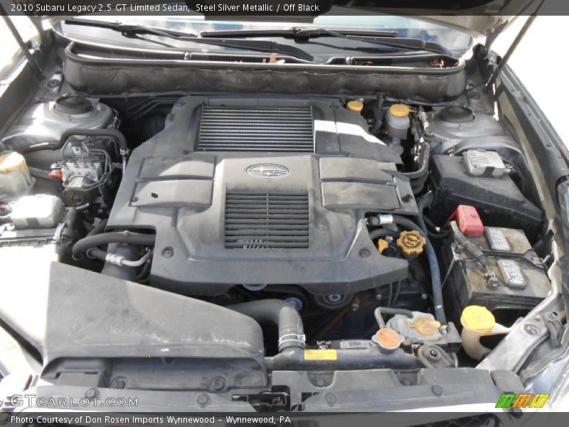  2010 Legacy 2.5 GT Limited Sedan Engine - 2.5 Liter Turbocharged DOHC 16-Valve VVT Flat 4 Cylinder