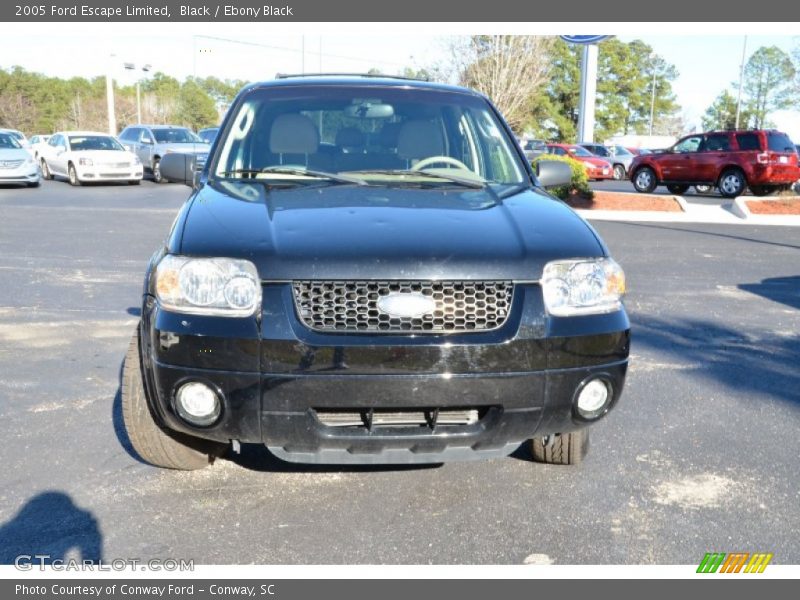 Black / Ebony Black 2005 Ford Escape Limited