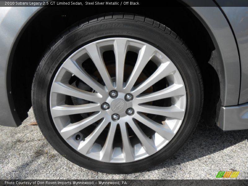  2010 Legacy 2.5 GT Limited Sedan Wheel