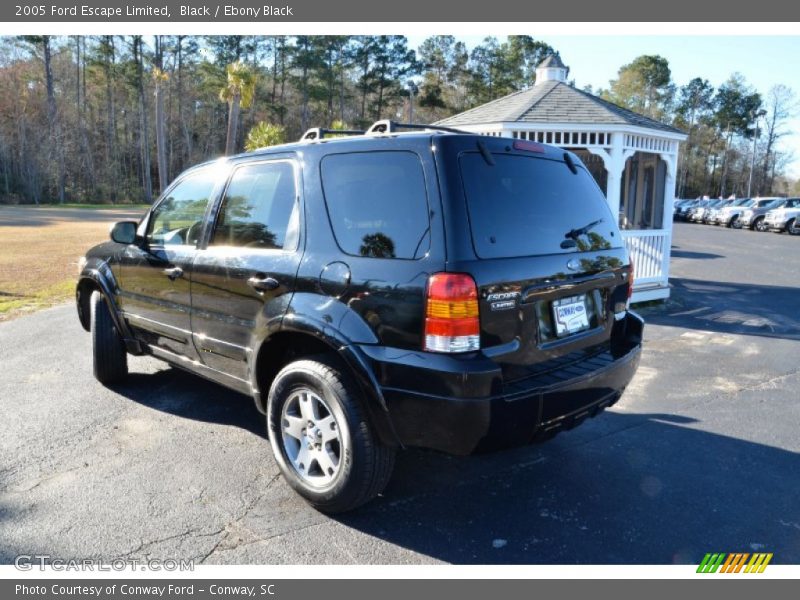 Black / Ebony Black 2005 Ford Escape Limited
