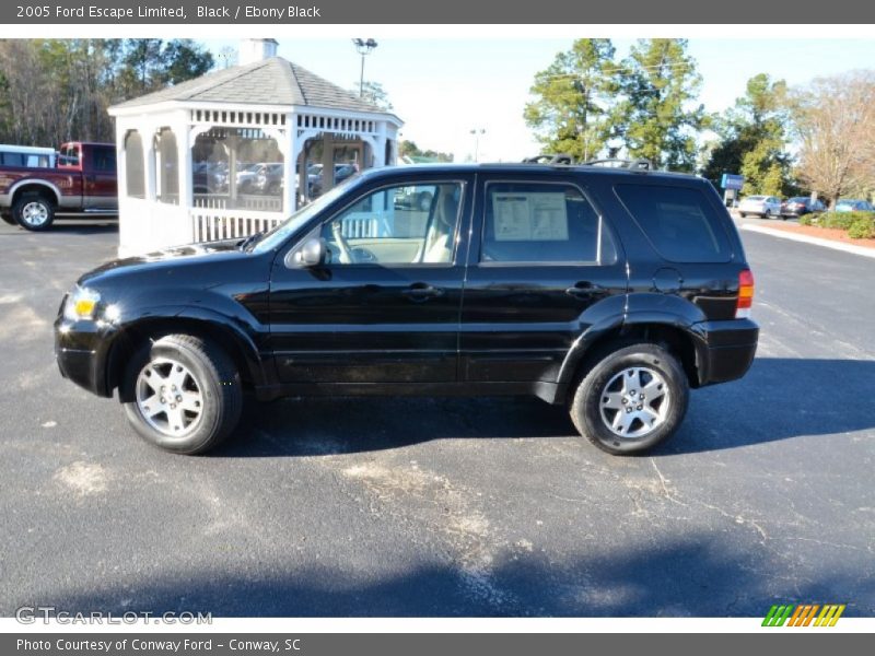 Black / Ebony Black 2005 Ford Escape Limited