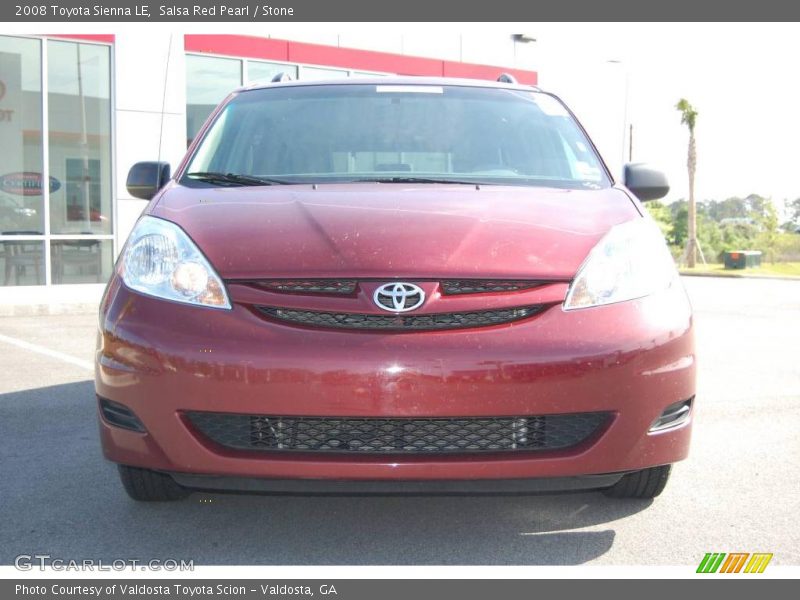 Salsa Red Pearl / Stone 2008 Toyota Sienna LE