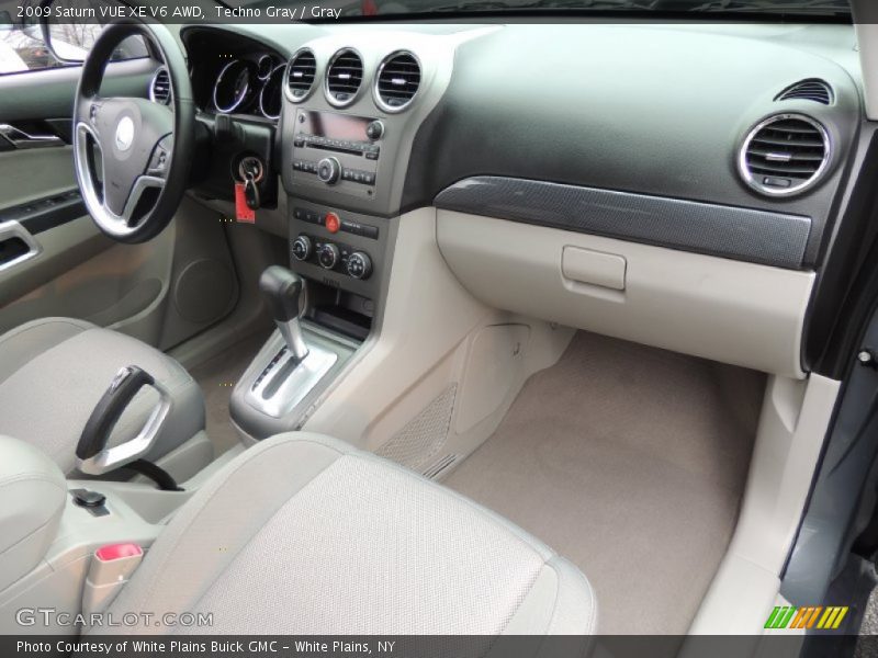  2009 VUE XE V6 AWD Gray Interior