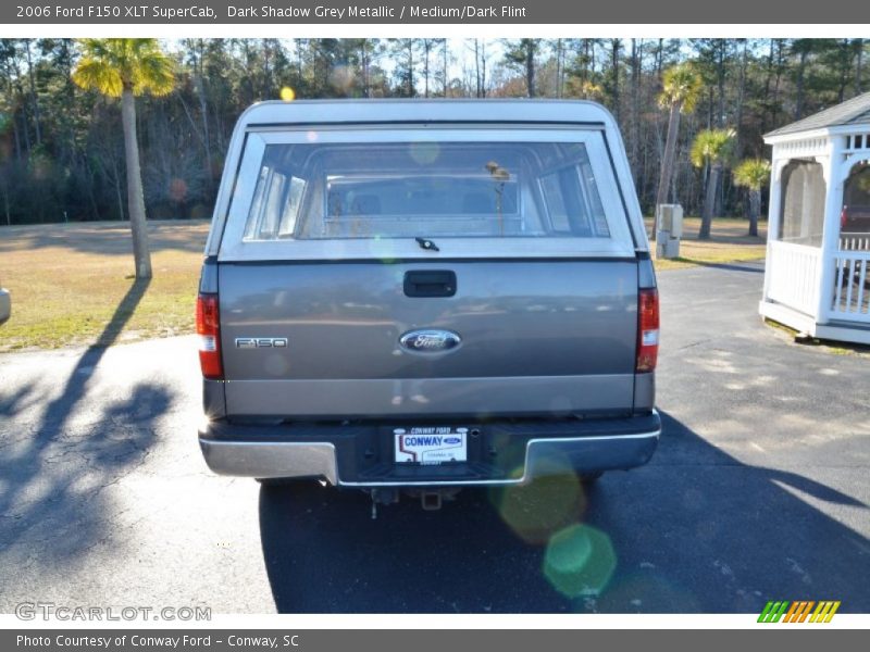 Dark Shadow Grey Metallic / Medium/Dark Flint 2006 Ford F150 XLT SuperCab