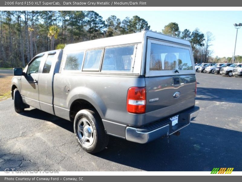 Dark Shadow Grey Metallic / Medium/Dark Flint 2006 Ford F150 XLT SuperCab