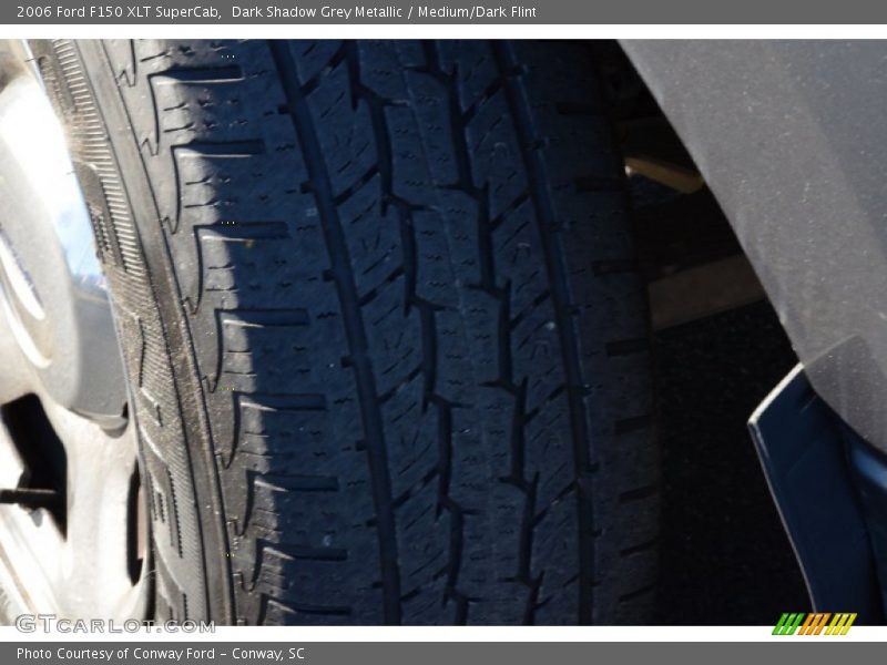 Dark Shadow Grey Metallic / Medium/Dark Flint 2006 Ford F150 XLT SuperCab