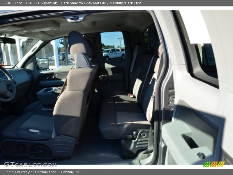 Dark Shadow Grey Metallic / Medium/Dark Flint 2006 Ford F150 XLT SuperCab