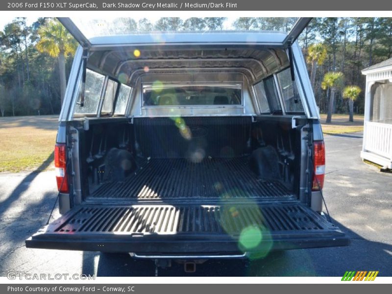 Dark Shadow Grey Metallic / Medium/Dark Flint 2006 Ford F150 XLT SuperCab