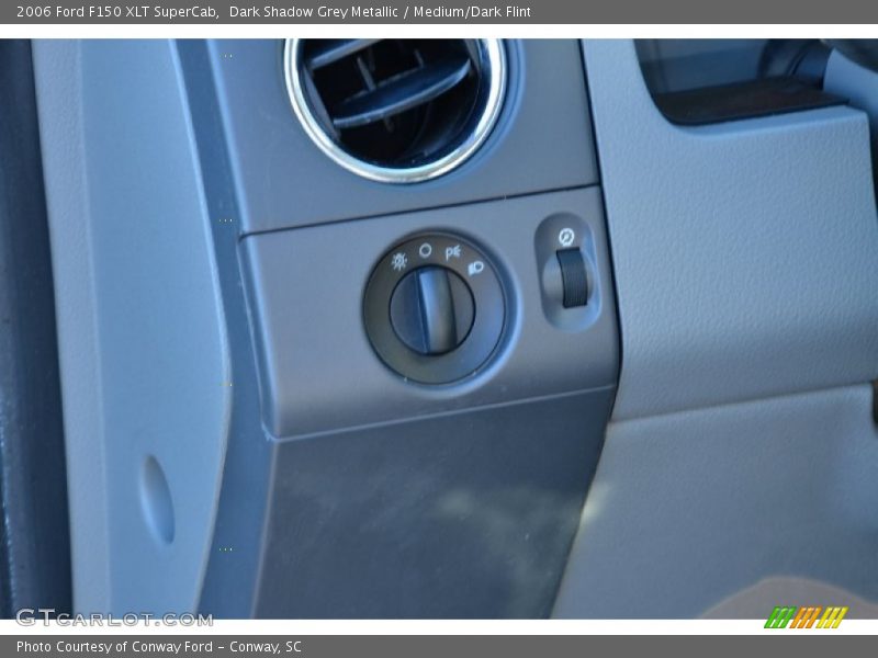 Dark Shadow Grey Metallic / Medium/Dark Flint 2006 Ford F150 XLT SuperCab