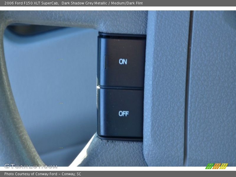 Dark Shadow Grey Metallic / Medium/Dark Flint 2006 Ford F150 XLT SuperCab