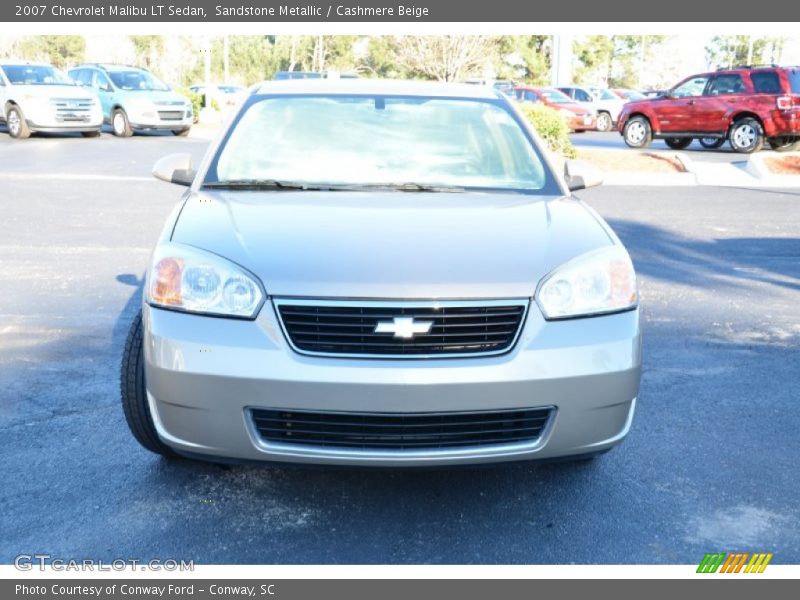 Sandstone Metallic / Cashmere Beige 2007 Chevrolet Malibu LT Sedan