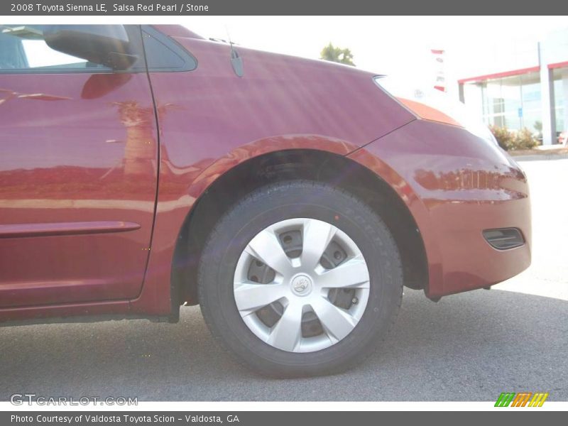 Salsa Red Pearl / Stone 2008 Toyota Sienna LE