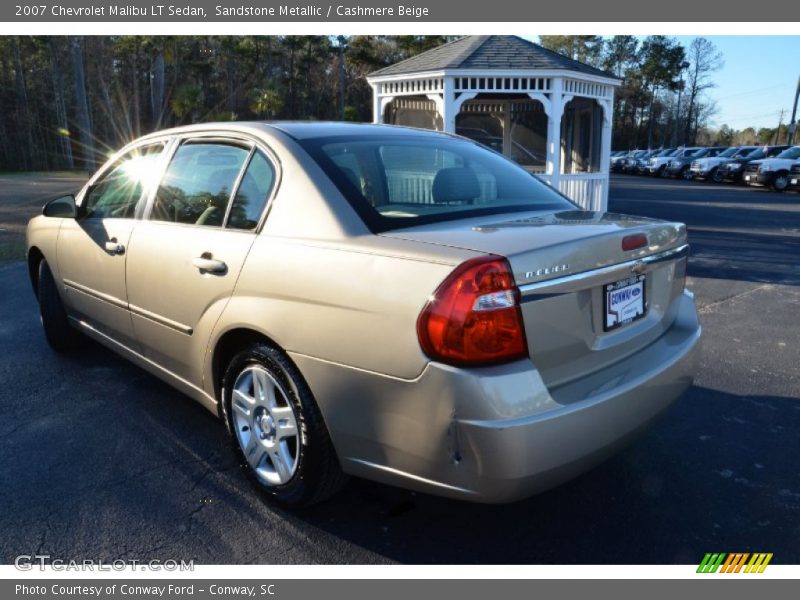 Sandstone Metallic / Cashmere Beige 2007 Chevrolet Malibu LT Sedan