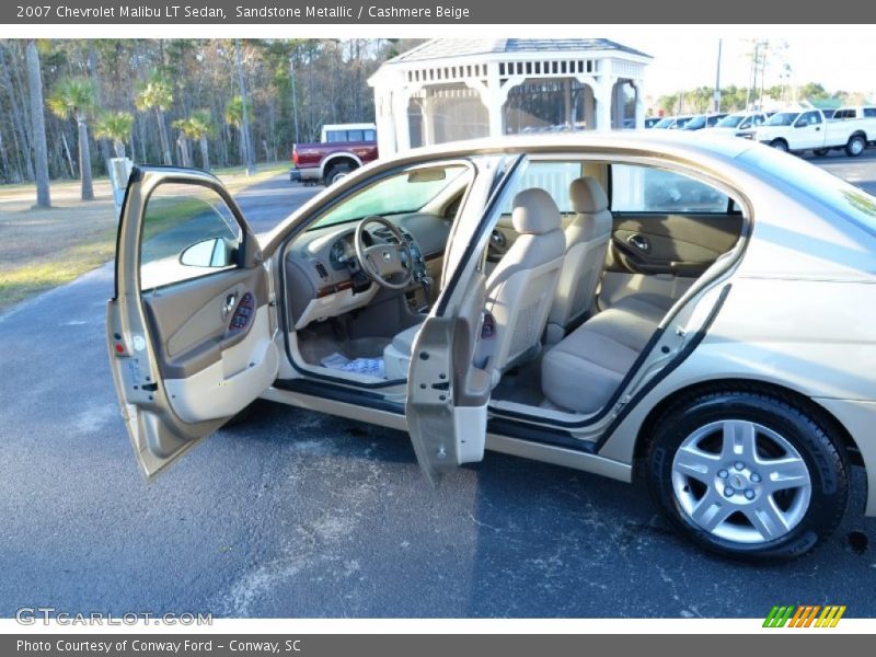 Sandstone Metallic / Cashmere Beige 2007 Chevrolet Malibu LT Sedan