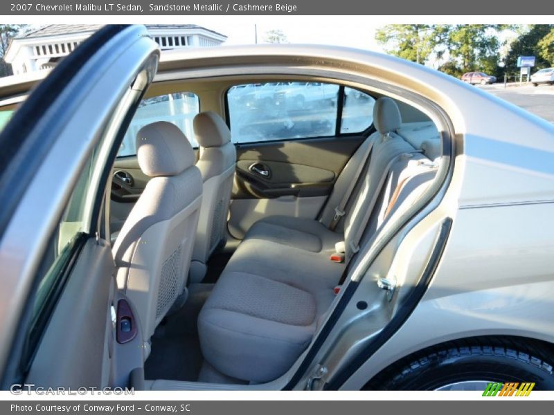 Sandstone Metallic / Cashmere Beige 2007 Chevrolet Malibu LT Sedan