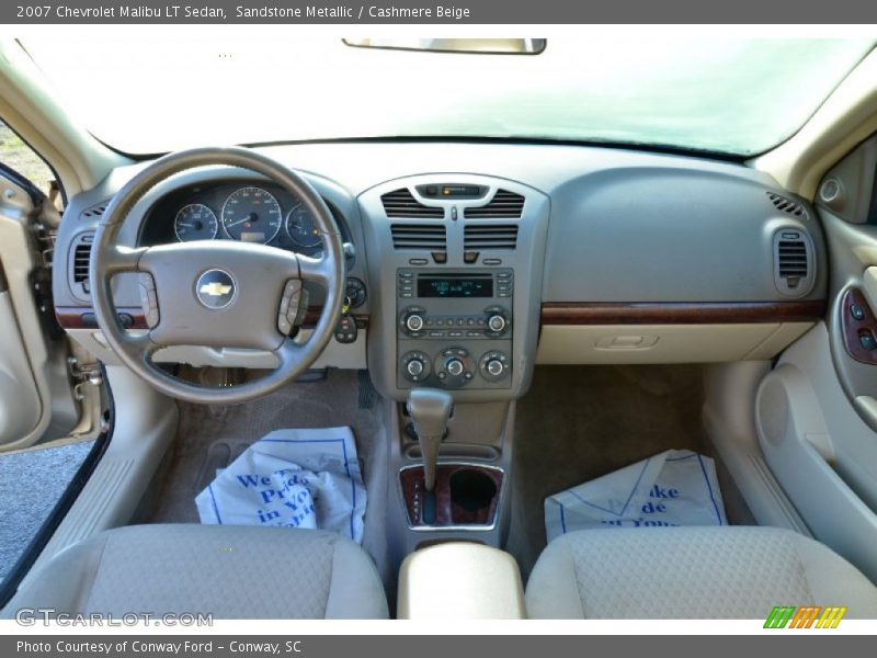Sandstone Metallic / Cashmere Beige 2007 Chevrolet Malibu LT Sedan