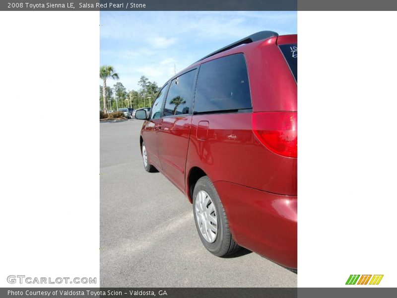 Salsa Red Pearl / Stone 2008 Toyota Sienna LE