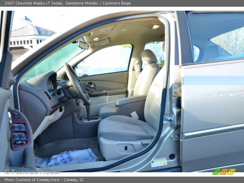 Sandstone Metallic / Cashmere Beige 2007 Chevrolet Malibu LT Sedan