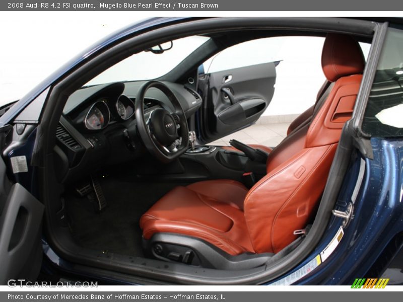 Front Seat of 2008 R8 4.2 FSI quattro
