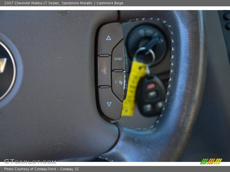 Sandstone Metallic / Cashmere Beige 2007 Chevrolet Malibu LT Sedan