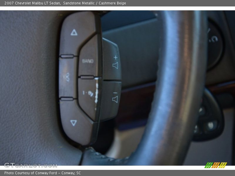 Sandstone Metallic / Cashmere Beige 2007 Chevrolet Malibu LT Sedan