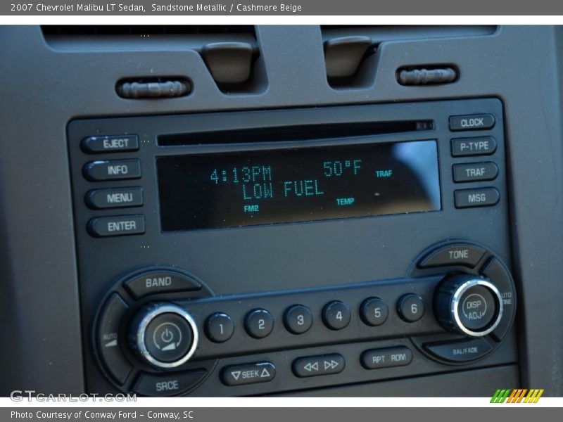 Sandstone Metallic / Cashmere Beige 2007 Chevrolet Malibu LT Sedan