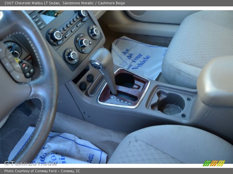 Sandstone Metallic / Cashmere Beige 2007 Chevrolet Malibu LT Sedan
