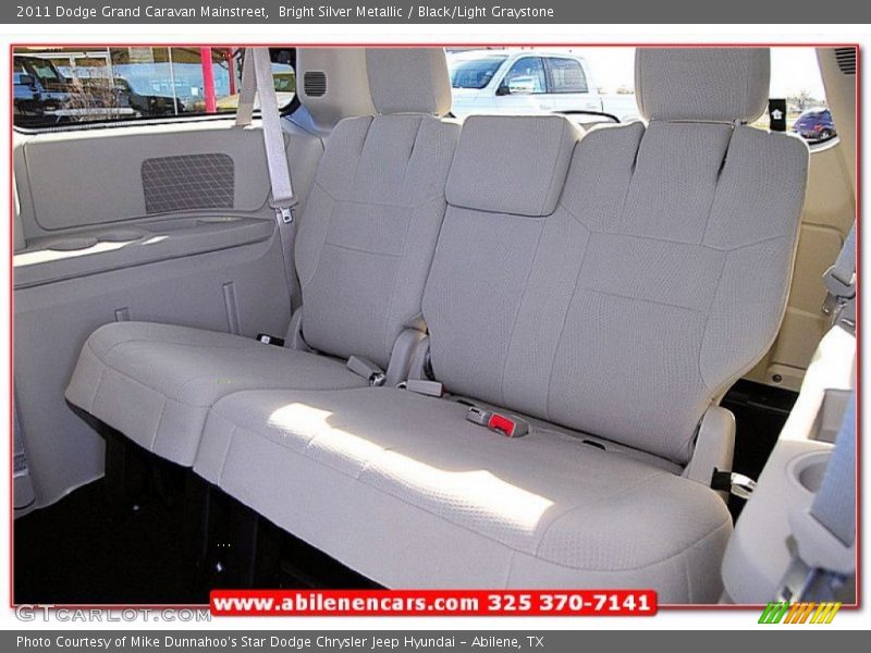Bright Silver Metallic / Black/Light Graystone 2011 Dodge Grand Caravan Mainstreet