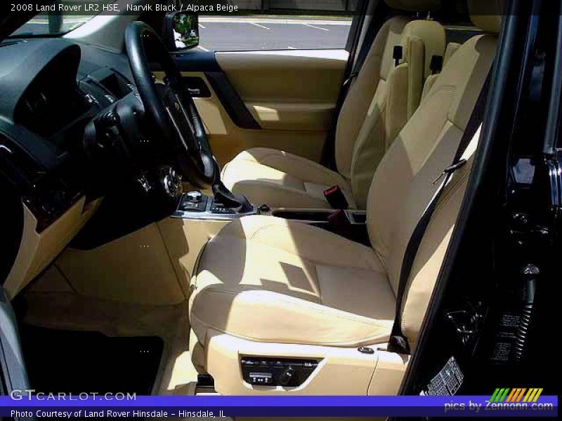 Narvik Black / Alpaca Beige 2008 Land Rover LR2 HSE