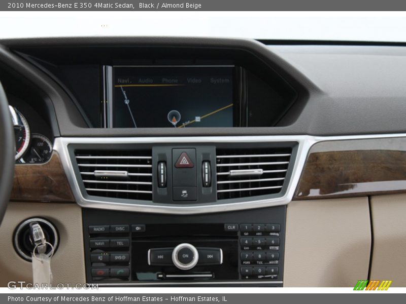 Black / Almond Beige 2010 Mercedes-Benz E 350 4Matic Sedan