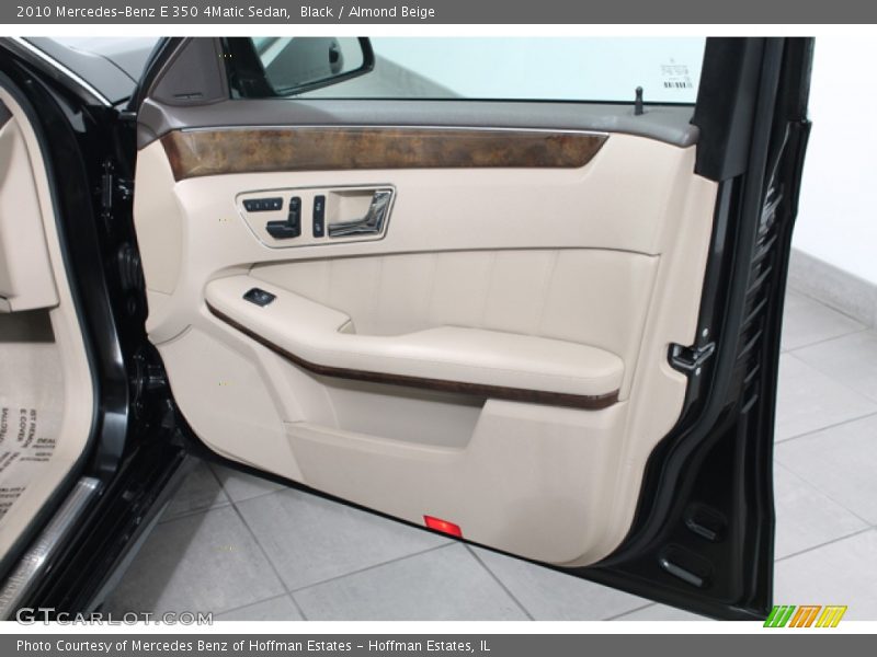 Black / Almond Beige 2010 Mercedes-Benz E 350 4Matic Sedan