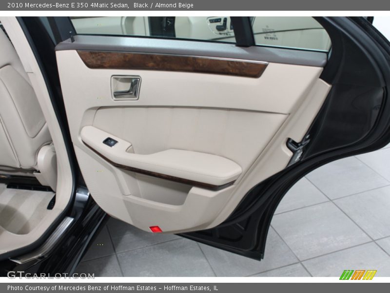 Black / Almond Beige 2010 Mercedes-Benz E 350 4Matic Sedan