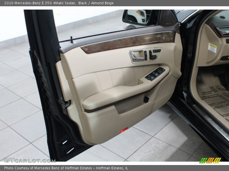 Black / Almond Beige 2010 Mercedes-Benz E 350 4Matic Sedan