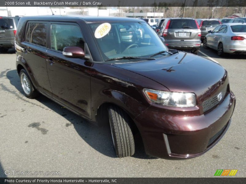 Blackberry Crush Metallic / Dark Gray 2008 Scion xB