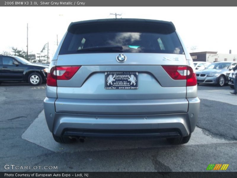 Silver Grey Metallic / Grey 2006 BMW X3 3.0i